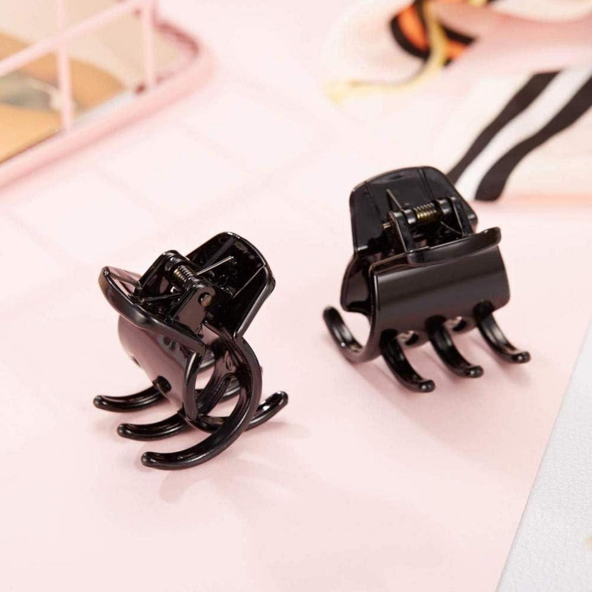 12er Set Mittelgroße Haarklauenclips 1,3 Zoll Haarstyling Frauen Mädchen