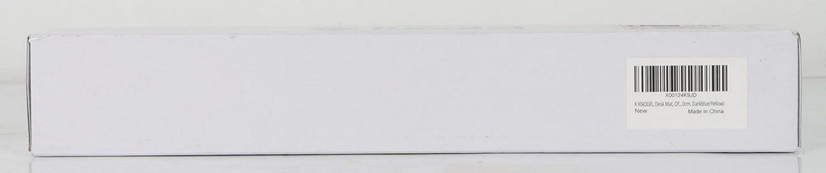Knodel Upgrade Tischunterlage PVC-Leder wasserfest 80x40cm doppelseitig Dunkelblau Gelb