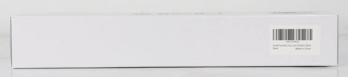 Knodel Upgrade Tischunterlage PVC-Leder 80x40cm wasserdicht doppelseitig für Büro oder Heimbereich Black