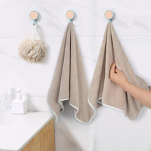 4er Pack Mikrofaser Handtuch Haare 40x76cm Hellbraun