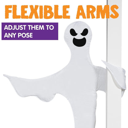134,6 cm Halloween-Baumwickel Geisterdekoration Outdoor