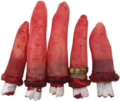 Halloween Blut Requisiten Gefälschte Gruselige Abgetrennte Körperteile