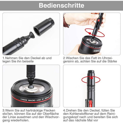 Kamera Reinigungsset 17-teilig für DSLR Objektive Handys