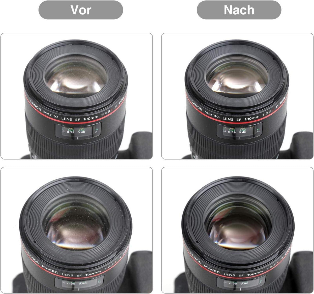 17-teiliges Kamera Reinigungsset für DSLR Objektive und Handys - mit