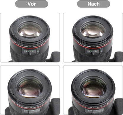 17-teiliges Kamera Reinigungsset für DSLR Objektive und Handys - mit