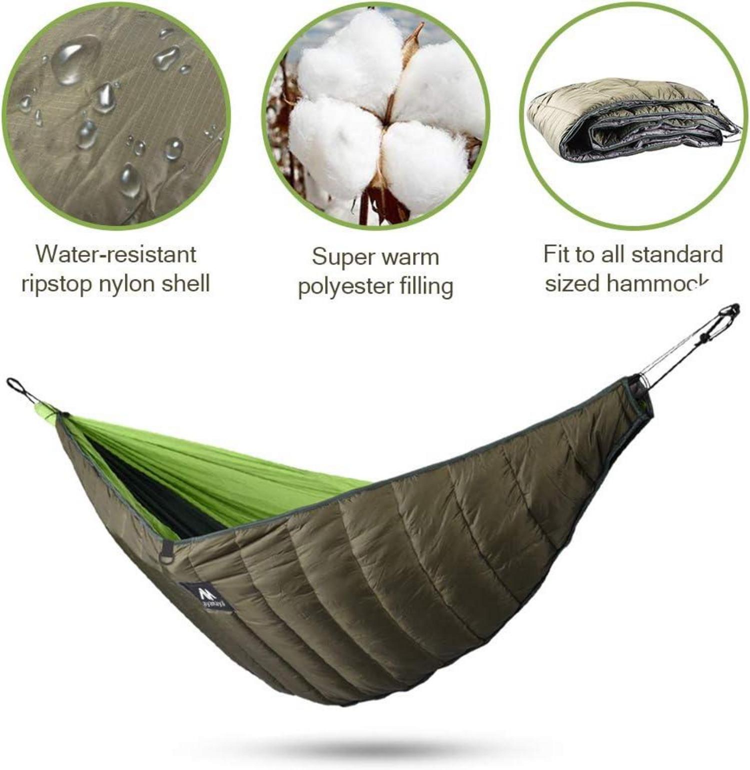 AYAMAYA Hängematte Underquilt Isolierung Outdoor Campen