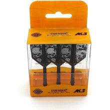 Personalisierte Dart Schäfte & Flights Set – Schwarz Schädel S