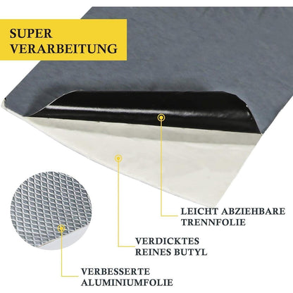 Wasserdichtes Aluminium Klebeband 20cm x 5m Butyl