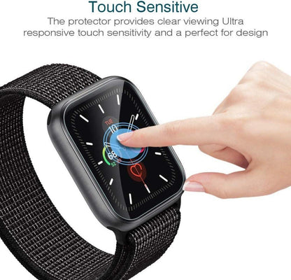 LK Schutzfolie für Apple Watch 8/7 45mm SE 2/6/5/4 44mm, HD Klar Weich TPU, 6