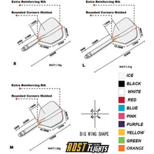 Personalisierte Dart Schäfte & Flights Set – Grün Schädel S