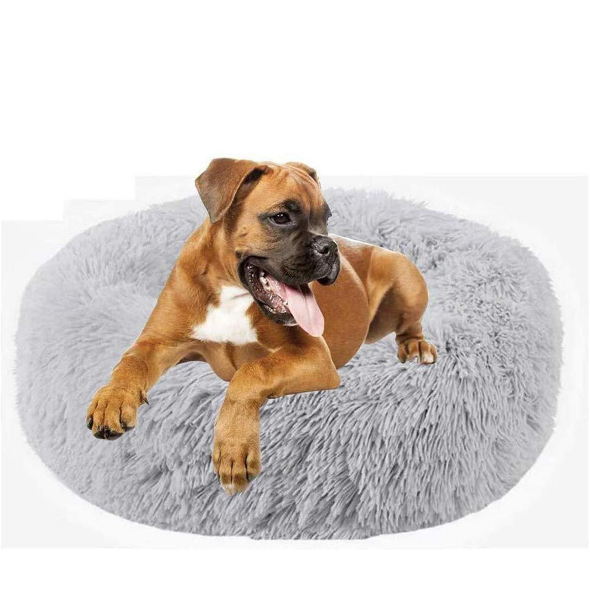 Deluxe Haustierbett Donut Cuddler für Hunde & Katzen, 110cm