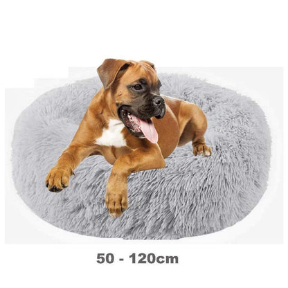 Deluxe Haustierbett Donut Cuddler für Hunde & Katzen, 110cm