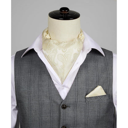 Paisley Krawattenschal Set für Herren Hochzeit Business