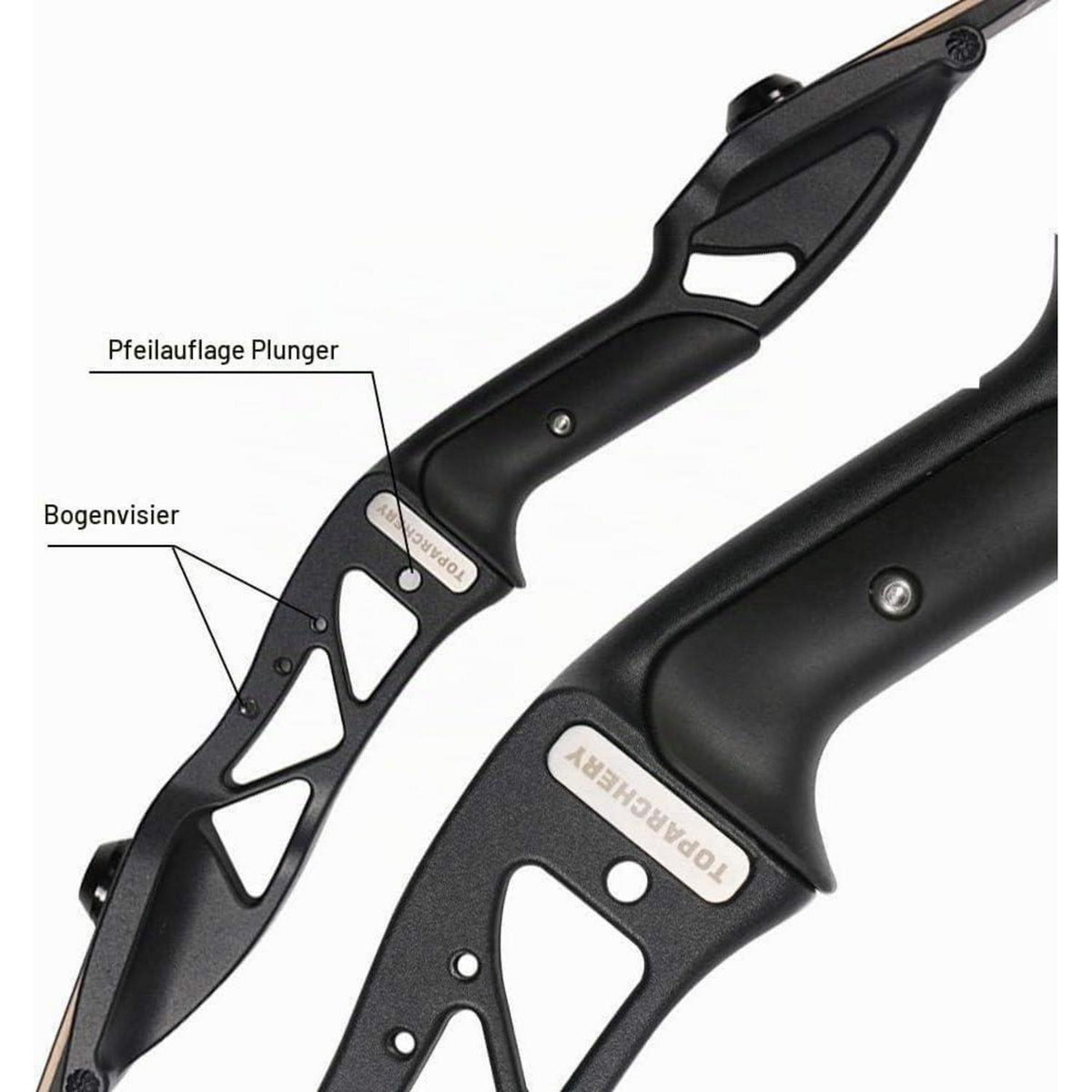 56" Takedown Recurvebogen Set für Erwachsene – Jagd & Zielübung