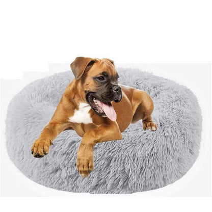 Deluxe Haustierbett Donut Cuddler für Hunde & Katzen, 120cm