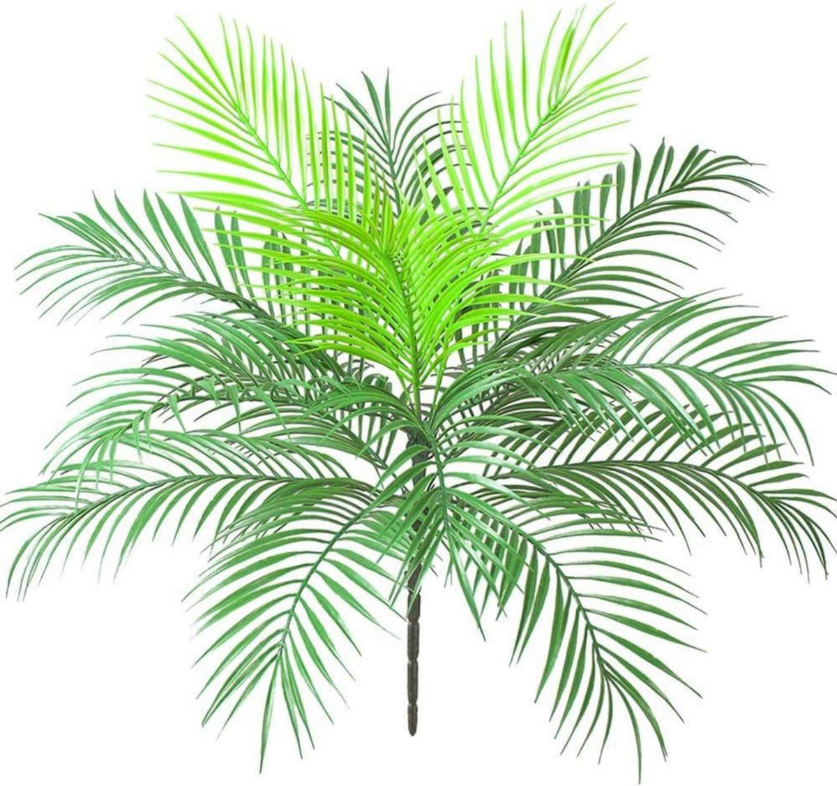 Künstlicher Tropischer Palmblattbusch 63 cm 15 Blätter