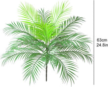 Künstlicher tropischer Palmblattbusch Areca Palm 63 cm Grün