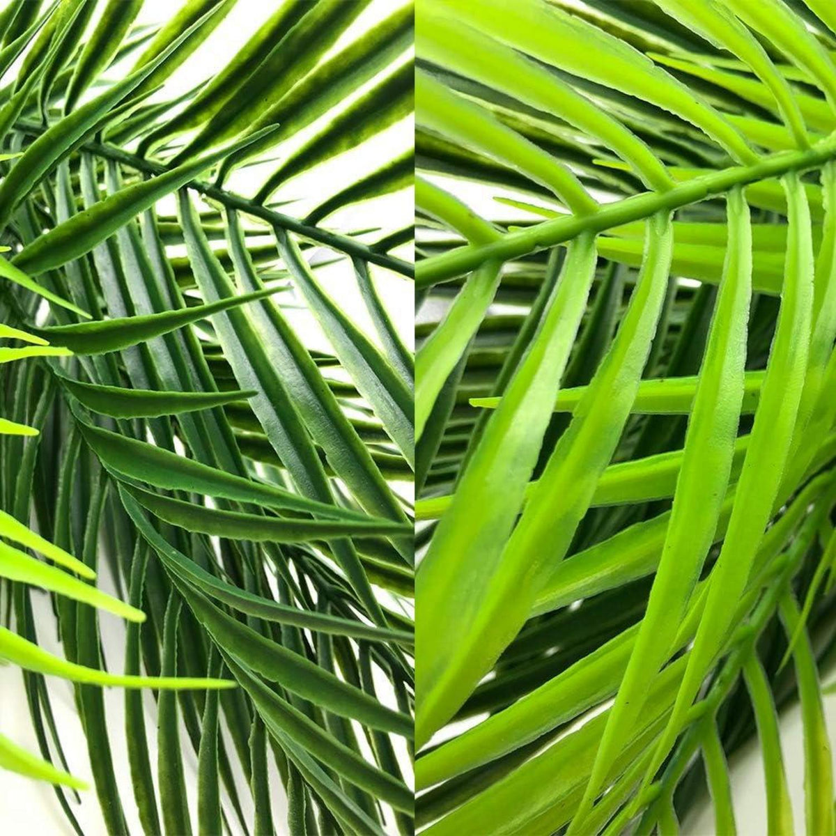 Künstlicher Tropischer Palmblattbusch 63 cm Grün Areca Palm Plant