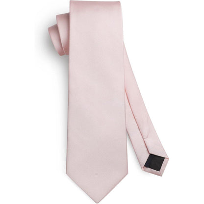 Herren Hochzeit Krawatten Einstecktuch Set Einfarbige Farben
