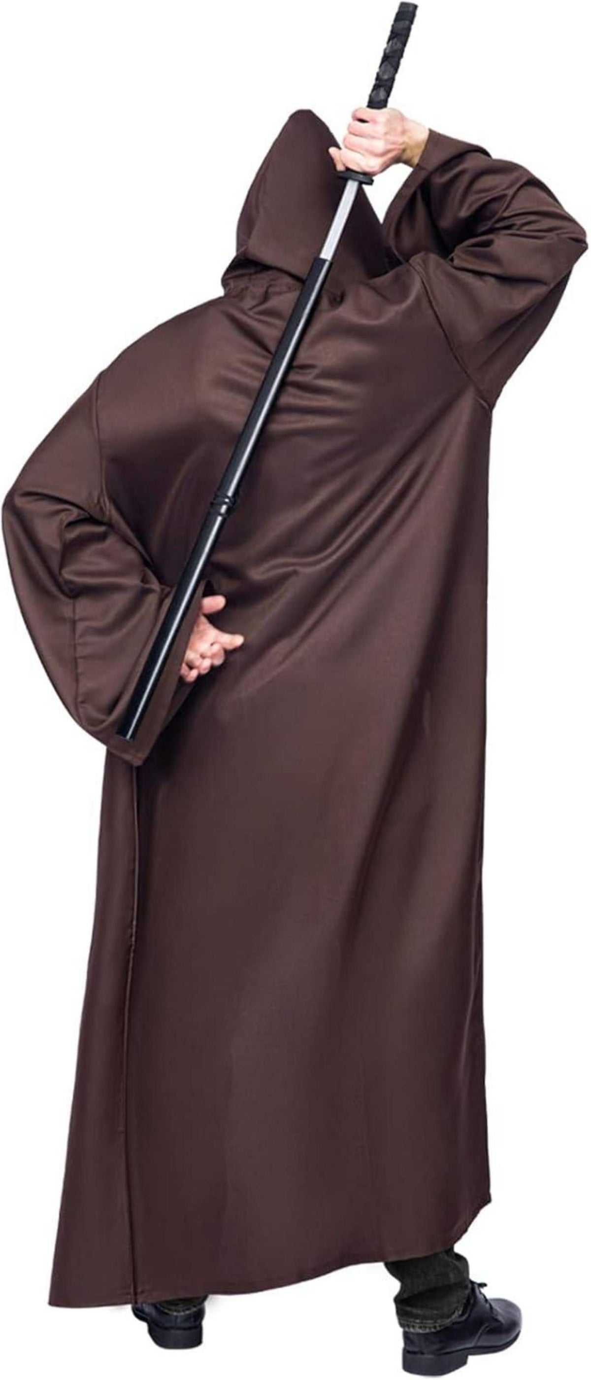 Umhang mit Kapuze Herren Robe Halloween Karneval Fasching Cosplay