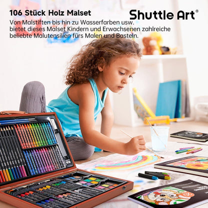 Shuttle Art 118-teiliges Malset mit