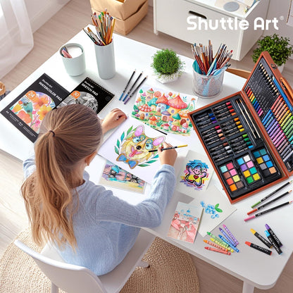 Shuttle Art 118-teiliges Malset mit