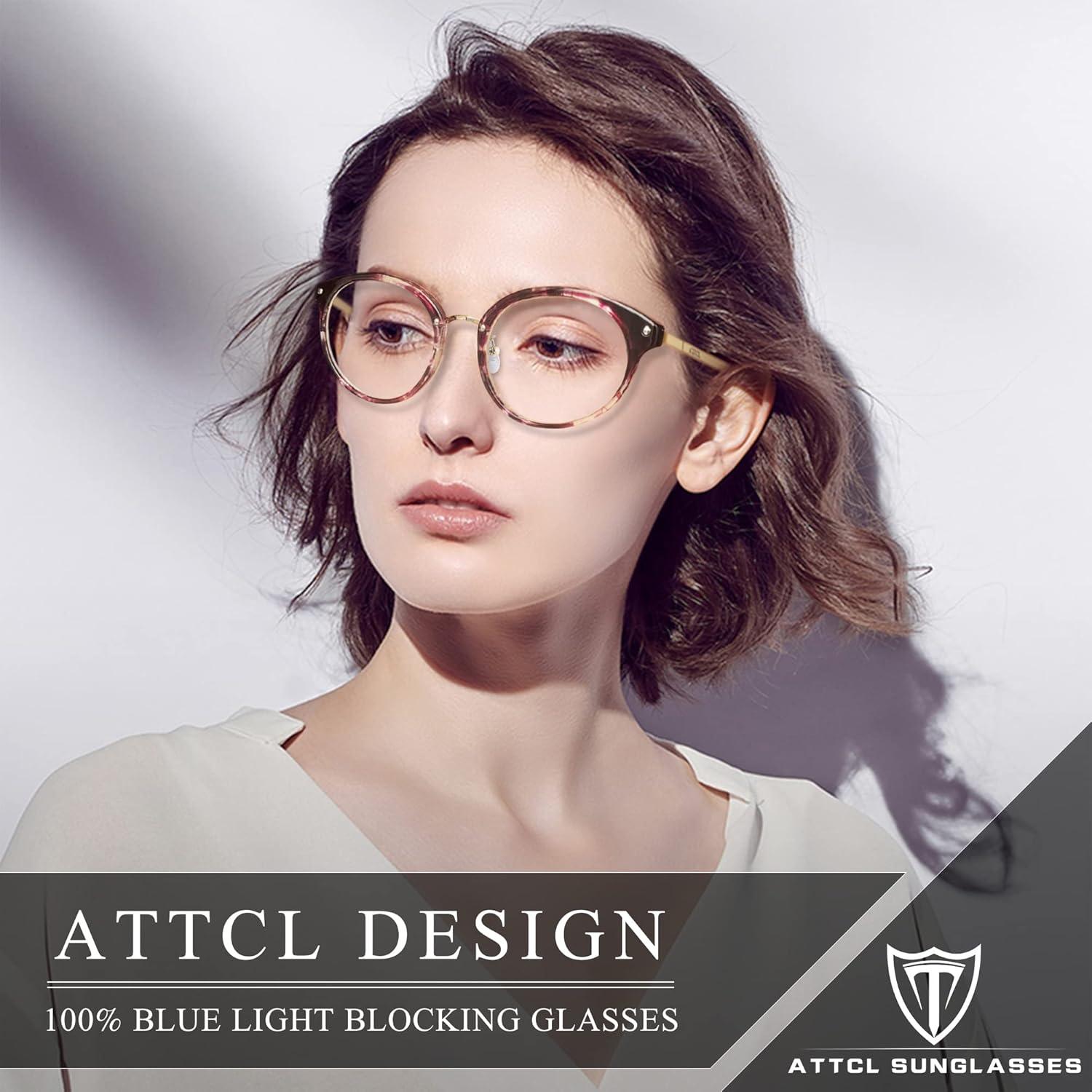ATTCL Blaulichtfilter Computerbrille UV-Blockierung