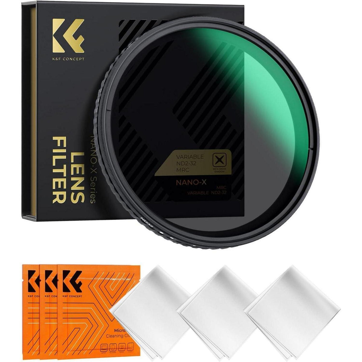 Variabler ND-Filter 49mm ND2-32 für Landschafts- & Videografie
