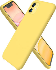 Schutz Silikon Hülle für iPhone 11 6,1 Zoll ultradünn Zitronengelb