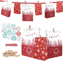 Adventskalender DIY Weihnachten Geschenktüten Set