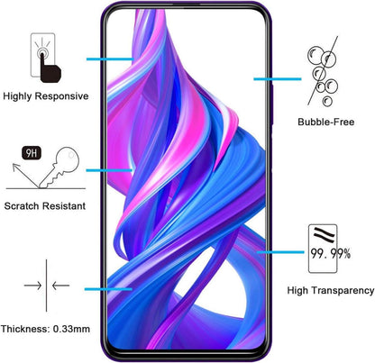 Panzer Schutz Glas Honor 9X 9X Pro 2 Stück 9H Härte