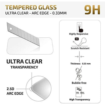 Panzer Schutz Glas Xiaomi Mi A3 3 Stk. 9H Härte Ultra-klar