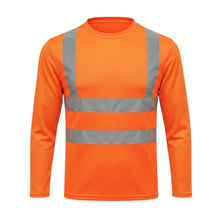 Warnschutz T-Shirt XXL Orange – Atmungsaktiv & Reflektierend