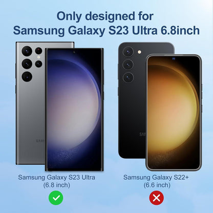 Samsung Galaxy S23 Ultra TPU Schutzfolie 3 Stück Schutzfolie