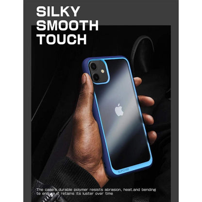 iPhone 11 Hülle Transparent Slim Case Blau 6.1 Zoll