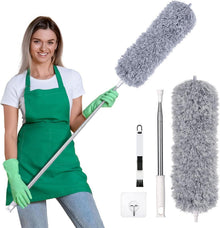 Teleskop Staubwedel Extra lang Mikrofaser Stange Set