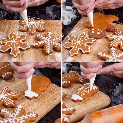 Weihnachtsausstecher Set 20 Stück Edelstahl Plätzchenformen