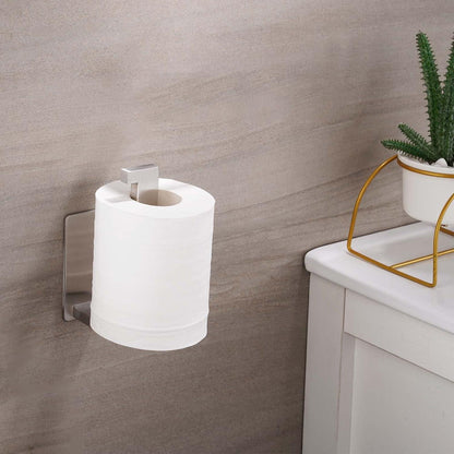 Toilettenpapierhalter ohne Bohren Edelstahl Selbstklebend