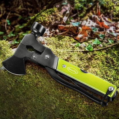 Multitool Axt 14-in-1 Männer Geschenk Camping Survival Gear