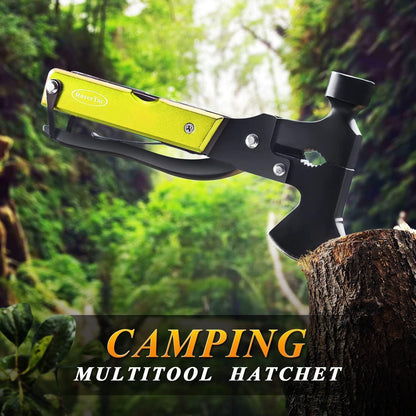 Multitool Axt 14-in-1 Männer Geschenk Camping Survival Gear