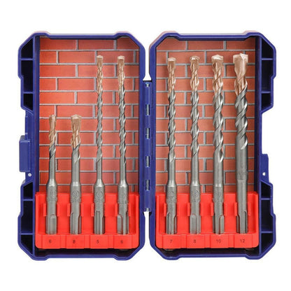 8-teiliges SDS Plus Bohrer Set Steinbohrer Betonbohrer