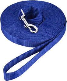 Schleppleine Nylon Hundeleine mit D-Karabiner und Griffpolster