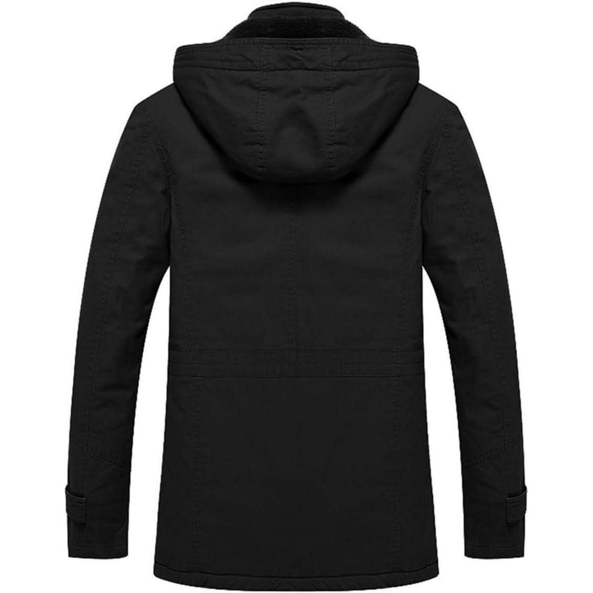 Herren Winterjacke Fleecegefüttert Marineblau 3XL