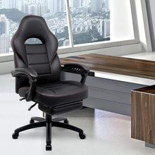 Ergonomischer Bürostuhl mit Fußstütze und verstellbaren
