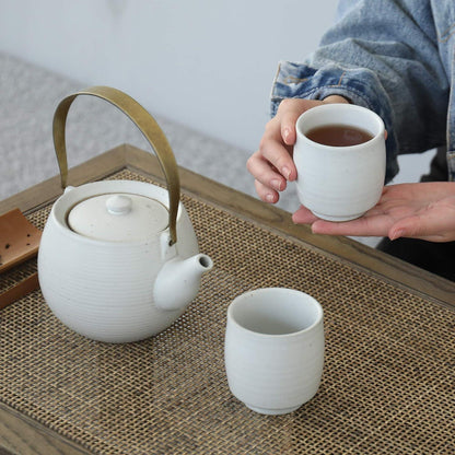 TEANAGOO Chinesische Teetasse 205ml Ruware Japanisch 4erSet