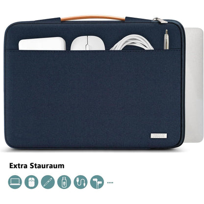 TECOOL 14 Zoll Laptop Tasche Hülle Dunkelblau für Lenovo HP Acer Dell Chromebook