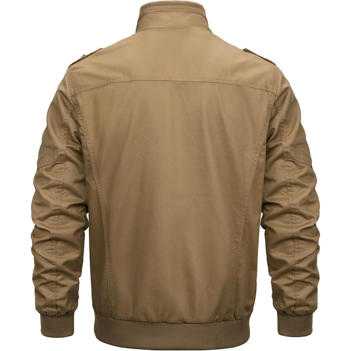 Herren Winterjacke Warm Gefüttert Khaki XL