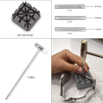 Professionelles 151-teiliges Uhrenreparaturset mit
