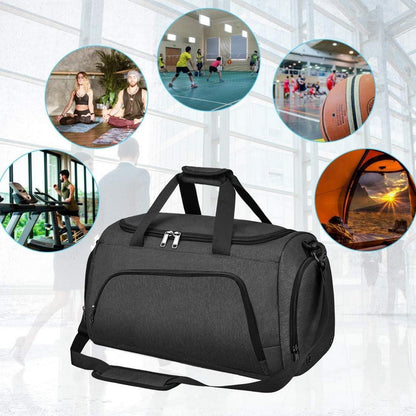 Sporttasche Herren Damen 40L Wasserdicht Fitness Reisetasche mit Schuhfach