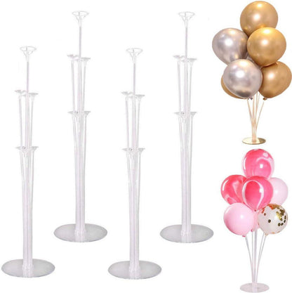 Ballon Stand Kit 4 Stück Luftballons Ständer Halter Hochwertig